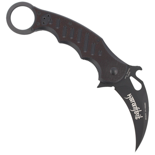FOX - Klappmesser Karambit - Hawkbill - Schwarz - 479
