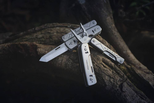 Roxon - Multitool mit austauschbarer Klinge und Drahtschneider Phantom - S802
