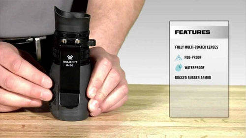 Vortex Optics - Monokular Solo R/T - 8 x 36 - Schwarz - SOL-3608-RT