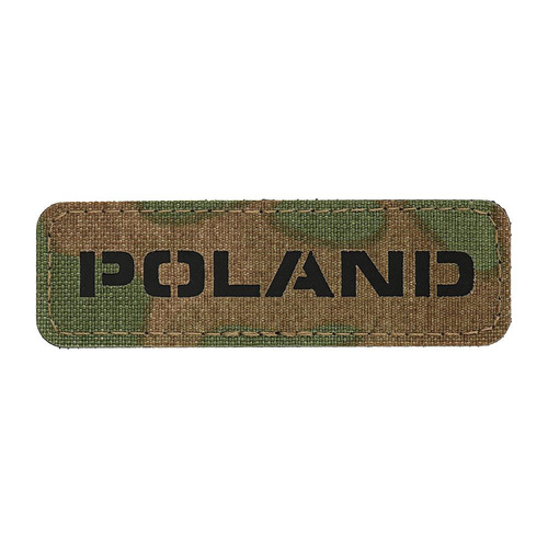 M-Tac - Polen-Abzeichen - Laserschnitt - Multicam / Schwarz - 51003108