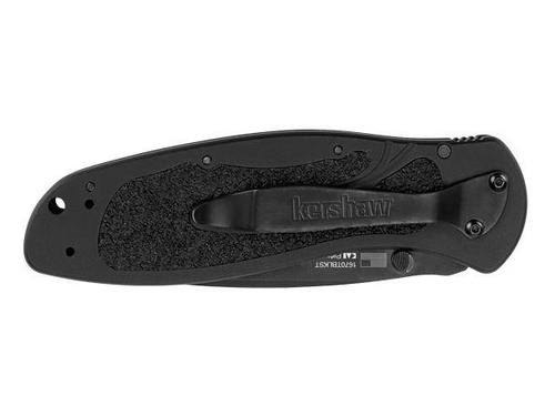 Kershaw - Taktisches Messer Blur Tanto 1670TBLKST - 14C28N - Schwarz - 1670TBLKST