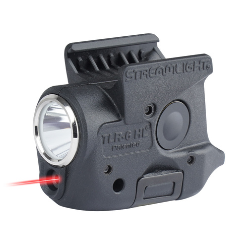 Streamlight - Taktische Waffentaschenlampe mit Laser TLR-6 HL - Sig Sauer P365 - Schwarz - L-69344