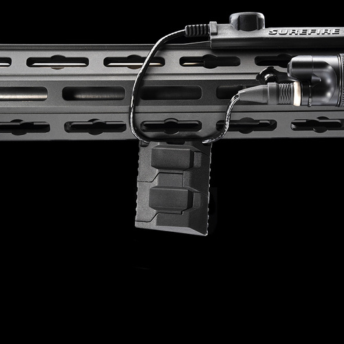 Strike Industries - Strike Stacked Angled CMS Front Grip - M-LOK - Schwarz - SI-AR-CMS-SAF