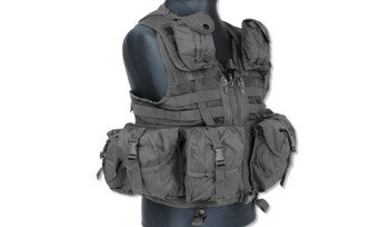 Mil-Tec - Modular Vest Reactor - MOLLE/PALS - Schwarz - 10712102