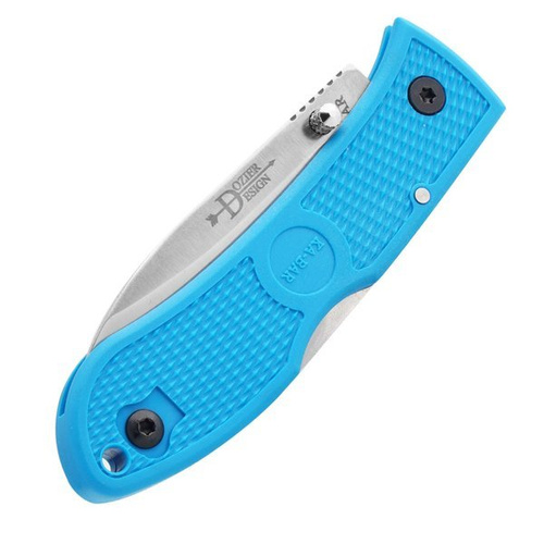 Ka-Bar 4062BL - Dozier Hunter Einhandmesser - Blau