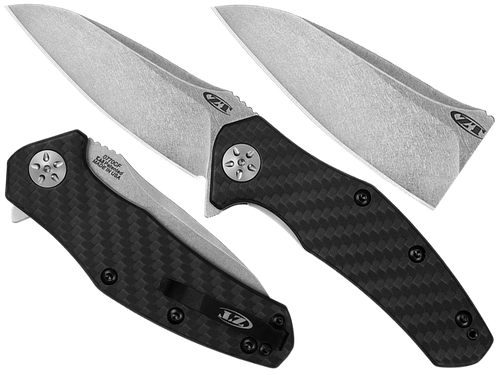 Zero Tolerance - Klappmesser ZT 0770CF - CPM S35VN - Schwarz - 0770CF