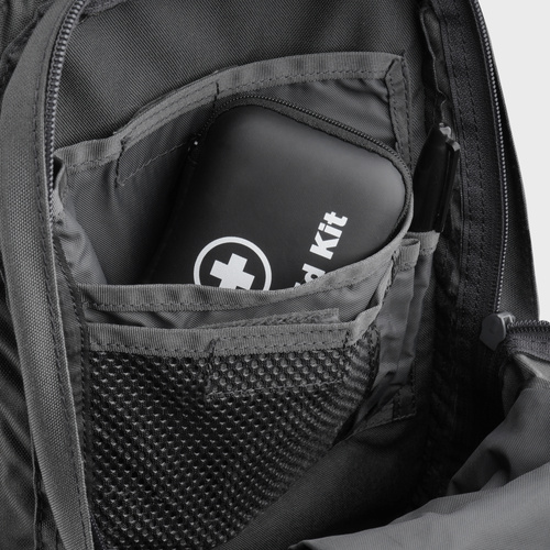 Fosco Industries - Erste-Hilfe-Kit mit Ausrüstung - 28 Artikel - Schwarz - 469480