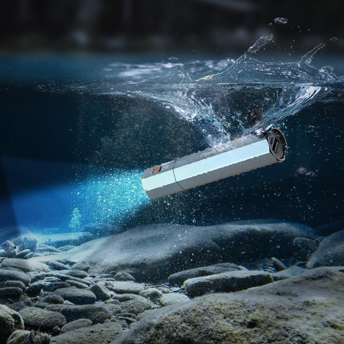 Fenix - LED-Taschenlampe E-CP mit 5000 mAh Akku - 1600 lm - Blau - E-CP Blue