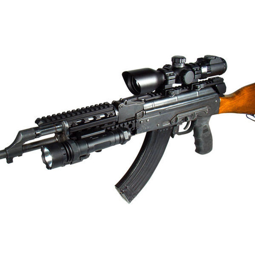 UTG - AK47 Handschutz mit Picatinny-Schienen - Aluminium - Schwarz - MTU009