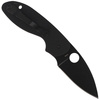Spyderco - Efficient™ G-10 Schwarz / Schwarz Klinge PlainEdge™ Messer - C216GPBBK