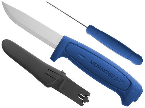Morakniv - Messer Mora Basic 546 - Sandvik 12C27 - Blau - 12241