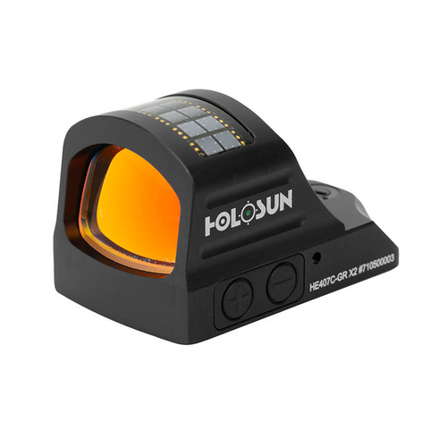 Holosun - HE407C-GR X2 Elite Micro Green Dot - Solarmodul