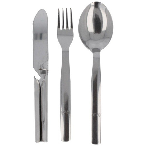 Dreiteiliges Besteckset der polnischen Armee - Contract - NZB-WP