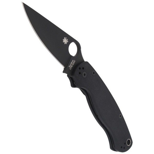 Spyderco - Para Military™ 2 G-10 Schwarz/Schwarz Klinge Messer - C81GPBK2