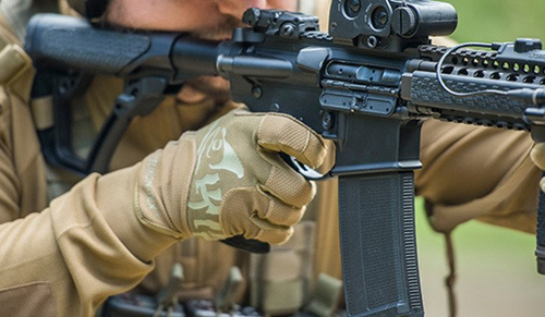 Helikon - All Round Fit Tactical Handschuhe Light® - Coyote Brown / Adaptive Green - RK-AFL-PO-1112A