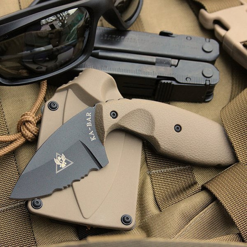 Ka-Bar - TDI Law Enforcement Messer - Coyote Brown - 1477CB