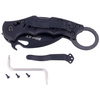 FOX - Karambit-Klappmesser - N690Co - Schwarz - FX-599 XT