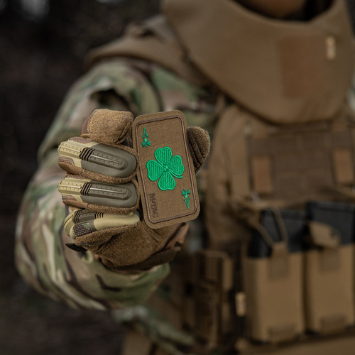 M-Tac – Lucky Card Patch – Cordura 500D – Klee – Coyote – 51391005