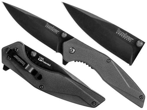 Kershaw - EDC-Klappmesser - 8Cr13MoV - Grau / Schwarz - 1366