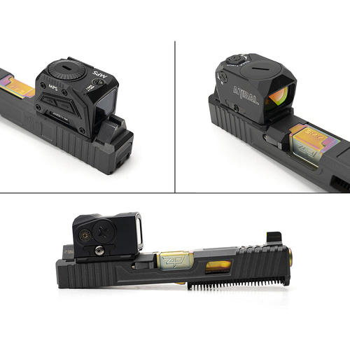 Strike Industries - Visiermontageplatte Strike RMR zu ACRO - Glock RMR - Schwarz - SI-ACRO-RMR