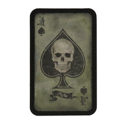 M-Tac - Patch Ace of Spades - Moral Patch - Ranger Grün / Schwarz - 51101023