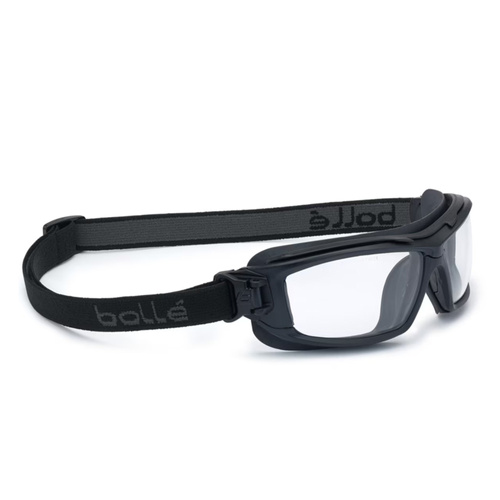 Bolle Safety - Taktische Schutzbrille ULTIM8 BSSI - Transparent / Schwarz - PSSULTI064