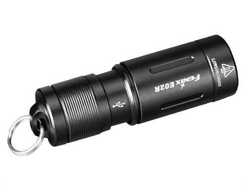 Fenix - E02R Wiederaufladbare Taschenlampe - 200 Lumen