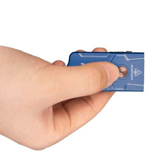  Fenix - LED-Taschenlampe E03R V2 - 500 lm - Mit 400 mAh Akku - Blau - E03RV2BL