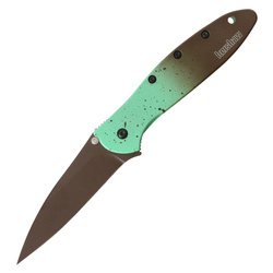 Kershaw - Leek EDC Klappmesser - Wharncliffe - Tip Safety Lock - SpeedSafe - Mint - 1660MINT
