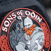 M-Tac - 3D PVC Aufnäher Sons of Odin - Schwarz/Rot - 51137233