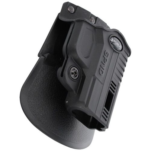 Fobus - OWB Holster HS Produkt, Springfield: XDS 3.3 und 4 - Roto Flipper - Rechts - Schwarz - SPND RT