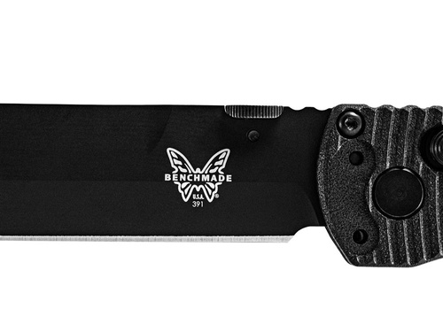 Benchmade - Tactical Messer 391BK SOCP - D2 - Schwarz - 391BK