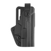 DoubleTap Gear - Holster OWB Strighter SLS - Walther P99 - Kydex - Schwarz