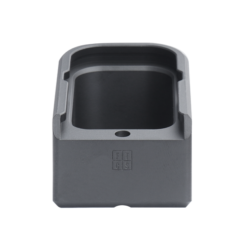 FTCS - Vergrößerter Magazinfuß für Glock - +3 Schuss - Graphit Schwarz H-146 - FTCS Nr. 33
