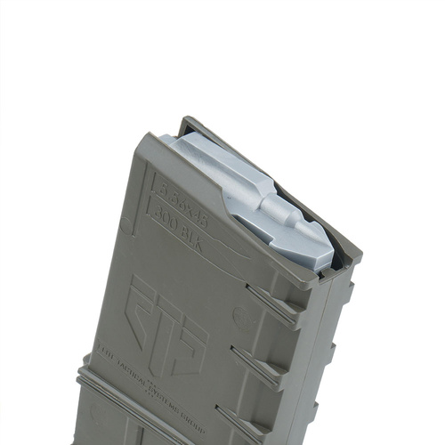 ETS - Gen 2 Magazin für AR-15 - 5.56x45 mm - 30 Schuss - Nylon - Grün OD - GN-AR15-30G2ODG