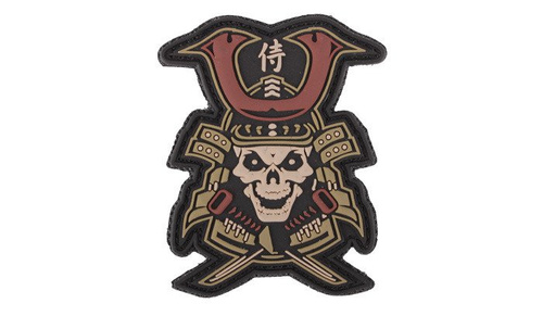 101 Inc. - 3D-Emblem - Samurai-Totenkopf - Multicamo - 444130-7194