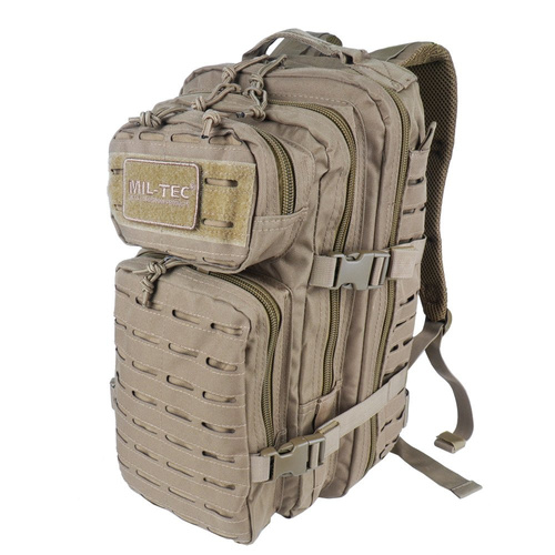 Mil-Tec - kleiner Angriff Pack Laserschnitt - Coyote Tan - 14002605