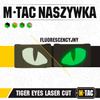 M-Tac - Tiger Eyes Laser Cut Reflektierende Flecken - Paar - Ranger Green - 51140023