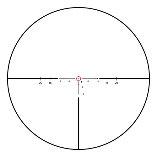 Vector Optics - Zielfernrohr LPVO Continental x6 Tactical - 1-6x24 - Schwarz - SCOC-23T