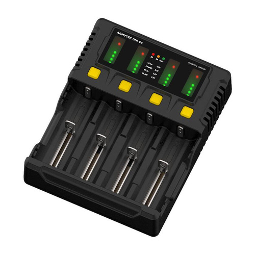 Armytek - Ladegerät Uni C4 - Autoadapter - A04501C