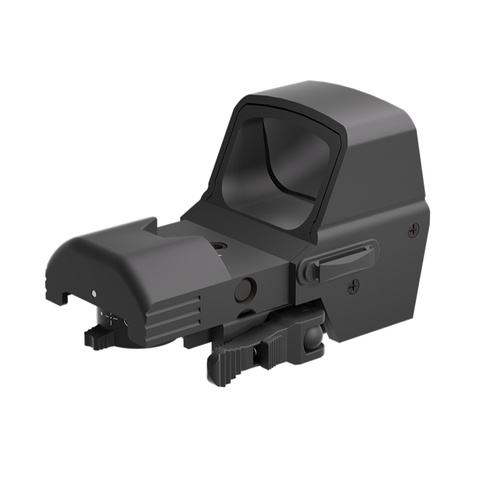 VictOptics - Offener Kollimator SRD 1x23x33 mit Four-Reticle - Picatinny QD - Schwarz - RDSL36