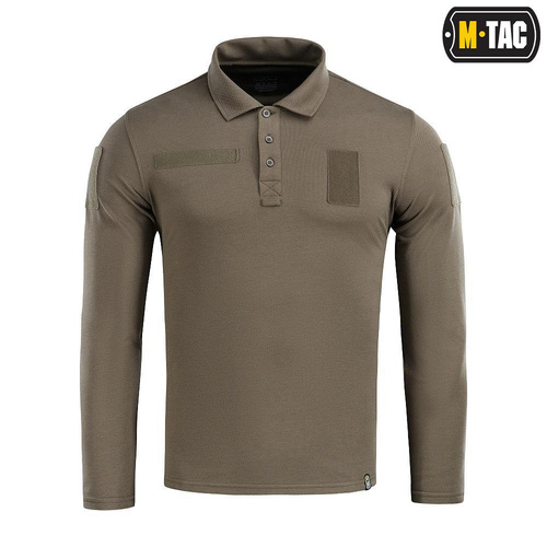 M-Tac - Taktisches Poloshirt mit langen Ärmeln - Dark Olive - 80021048