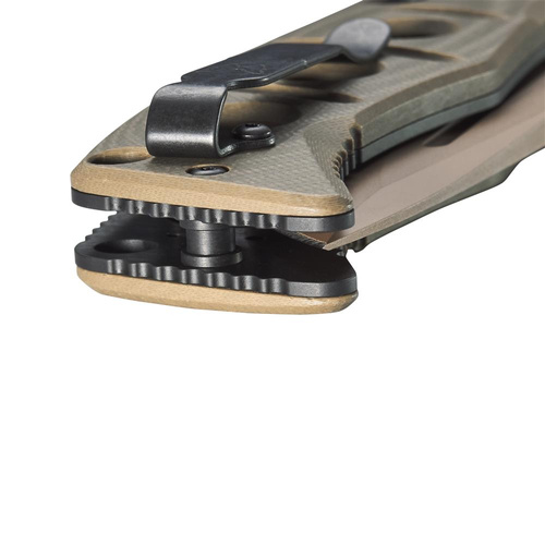 Benchmade - Klappmesser Militär Auto Adamas - CPM CruWear - Olive Drab - 2750SFE-2