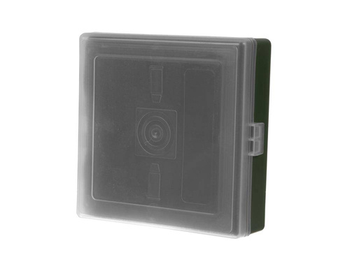 Megaline - Transportbox - 11x11x3,5 cm - Green-transparent - 607/0001GT