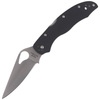 Spyderco - Klappmesser Byrd Harrier 2 - EDC - Glatte Schneide - G-10 - Schwarz - BY01GP2