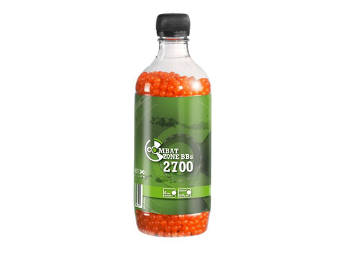 Umarex - Airsoft BB Combat Zone - 0,12 g - 2700 Stück - Orange - 2.5456