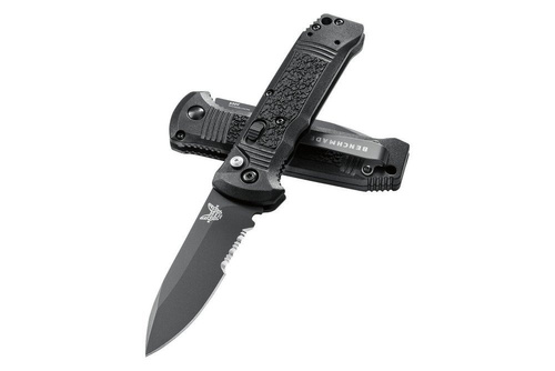 Benchmade - Automatisch Klappmesser Casbah - S30V - Gezackt - 4400SBK