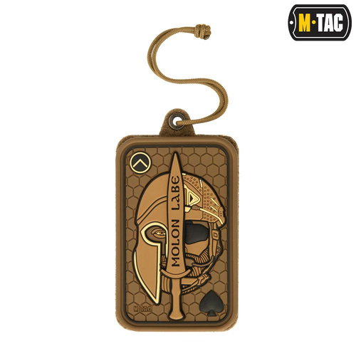 M-Tac - Patch Panel mit ID-Kartentasche mit Lanyard - Coyote - 10118005