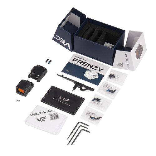 Vector Optics - Geschlossener Kollimator Frenzy-S 1x17x20 Aspheric Lens - Schwarz - SCRD-68