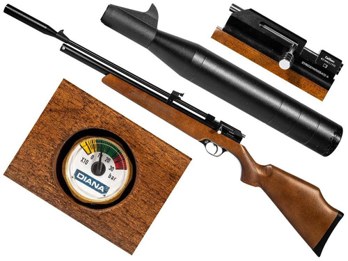 Diana - PCP Stormrider Luftgewehr - 4,5 mm Diabolo - Holz - 1900004